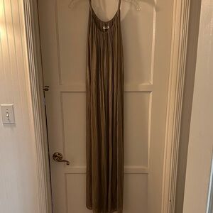 Chic Tan Maxi Dress